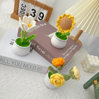 Forever Bloom Crochet Flowers